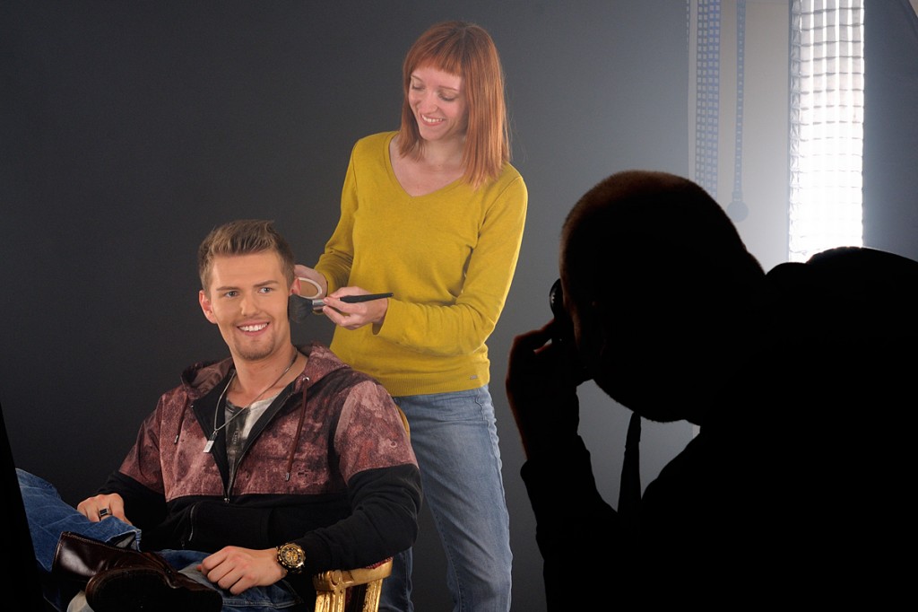 Fotoshooting mit Rapper Sicero