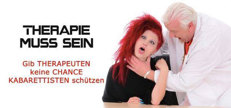 Flyer Therapie muss sein