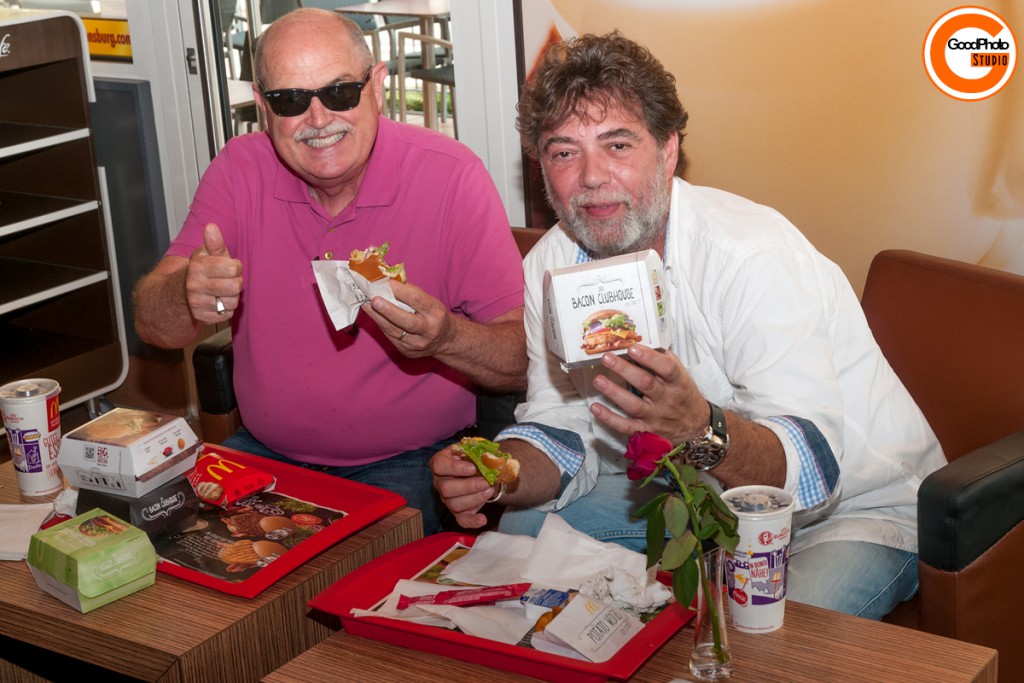 Frank Mosher MC Donalds, Regensburg