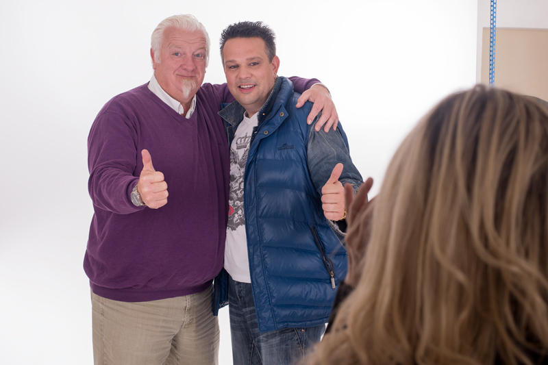 Tom Thomson und Rudy Christl