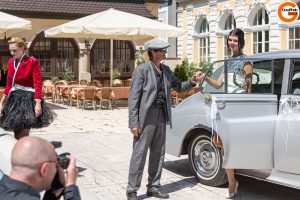 Fotoshooting für Hochzeitsmesse Making-of von Fotograf Fred Geschka