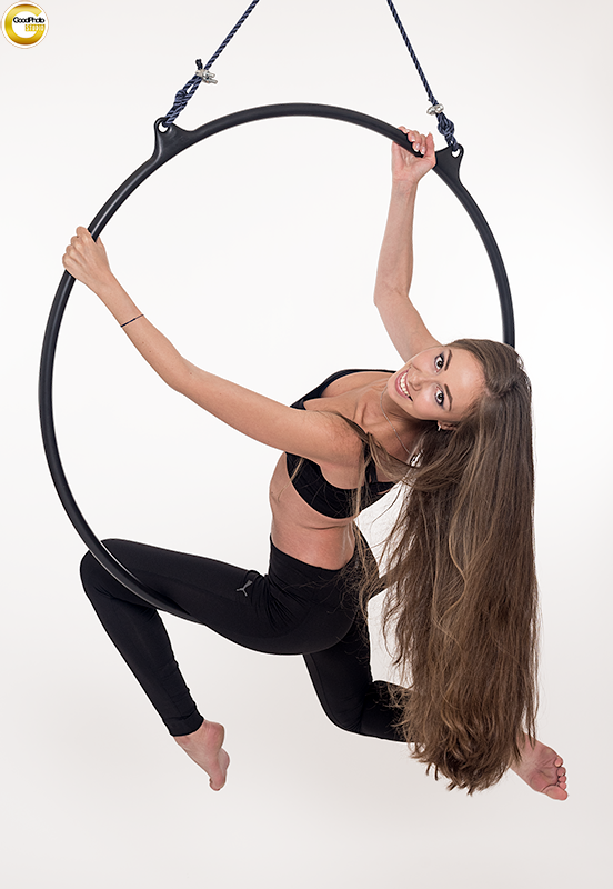Aerial Hoop, Luftring Fotoshooting