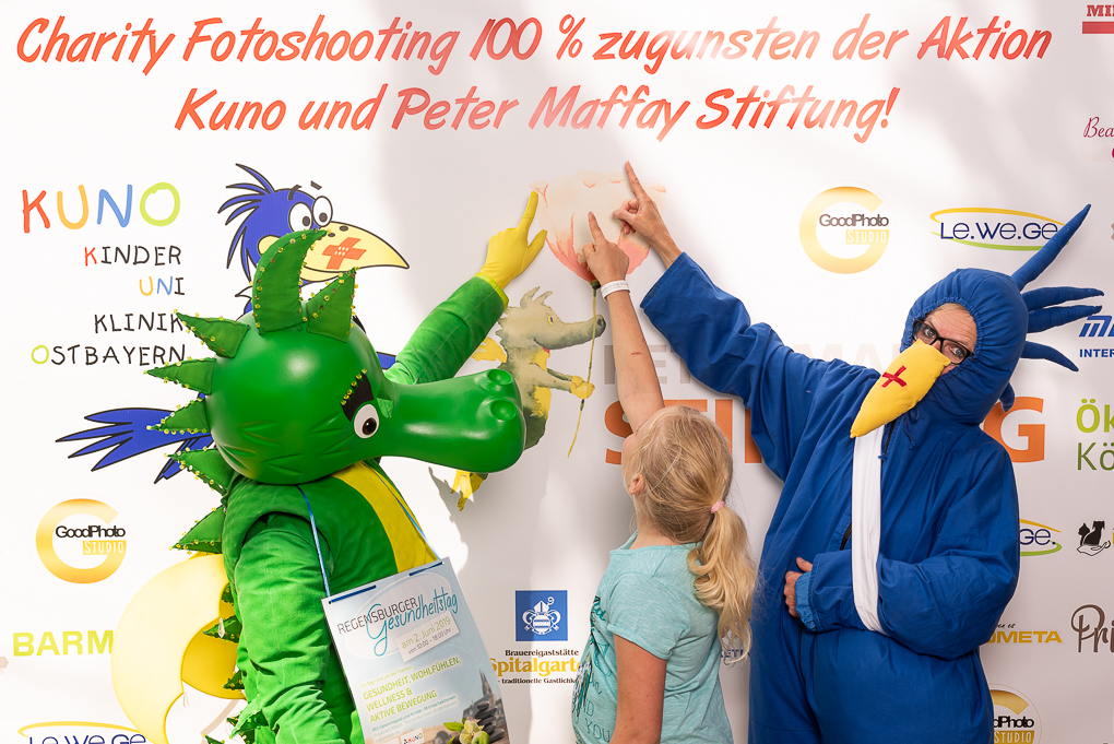 Charity Fotoshooting beim Regensburger Gesundheitstag