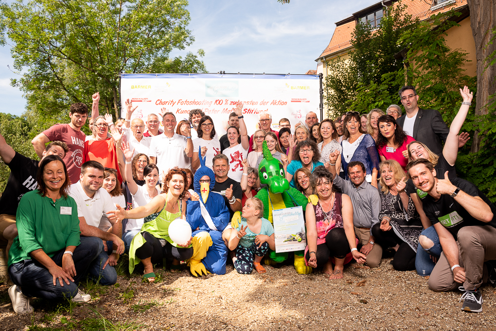 Charity Fotoshooting beim Regensburger Gesundheitstag