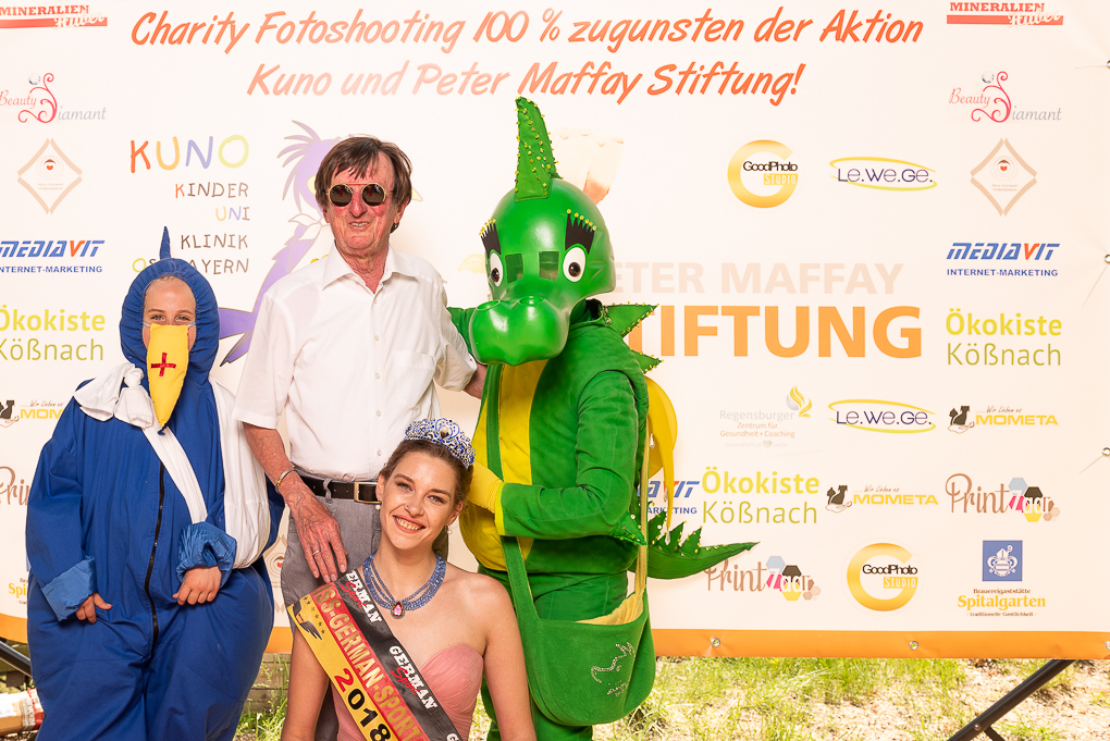 Charity Fotoshooting beim Regensburger Gesundheitstag