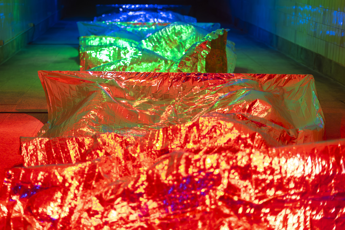 Art Lab Gleis 1 Ausstellung Spectrum Rafting