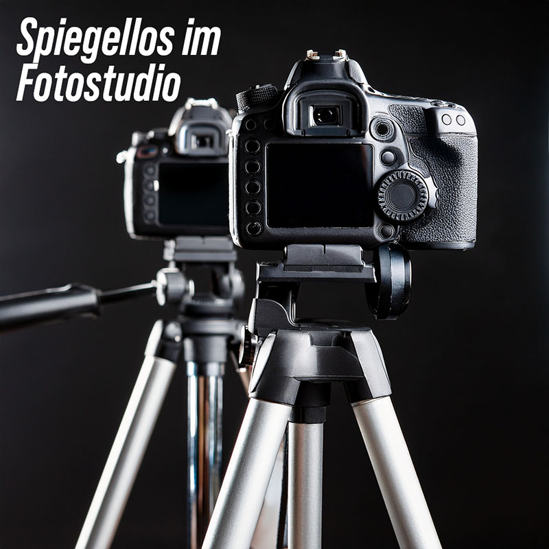 Spiegellos im Fotostudio